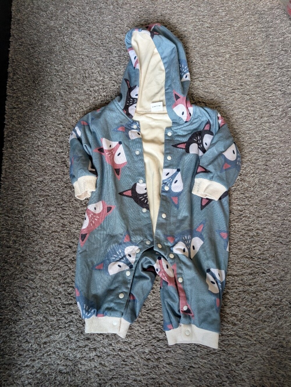 Long sleeve Hooded Jumpsuit